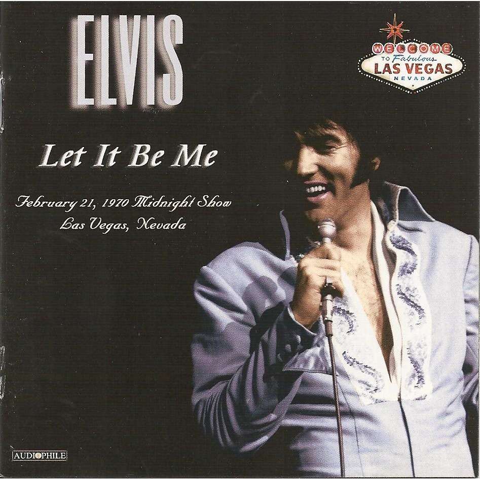 1 cd let it be me cd picture disc + booklet ! 21/2/70 las vegas midnight show ! by Elvis Presley, CD with roustaboutman - Ref:116481781