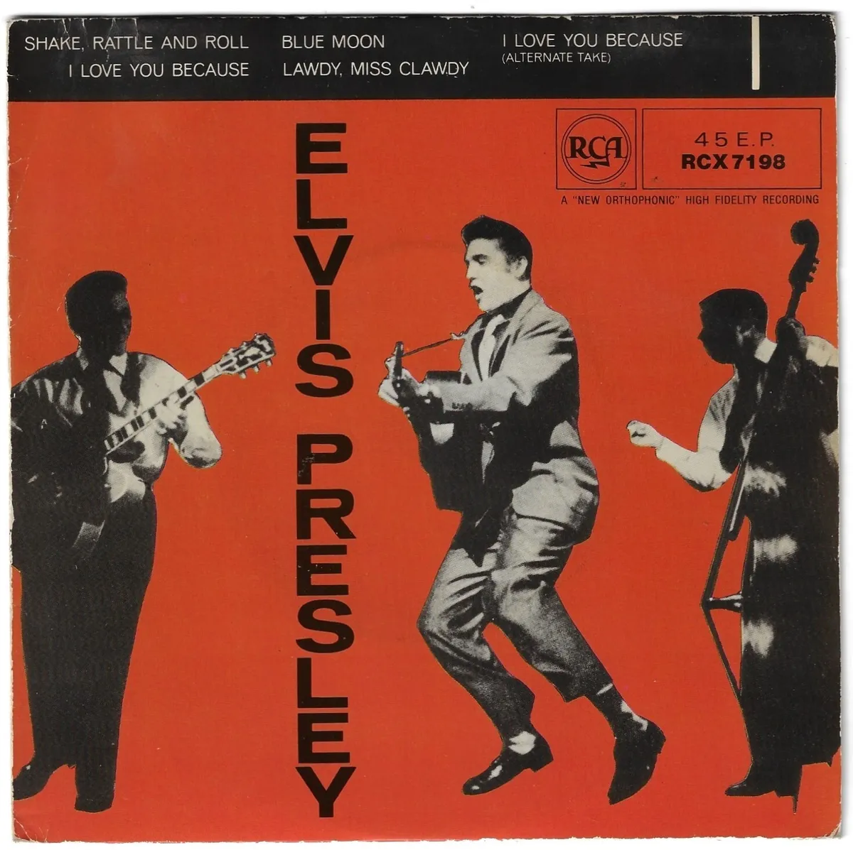 Elvis Presley Shake Rattle & Roll 7' EP Vinyl 45 Rca Rcx 7198 | eBay
