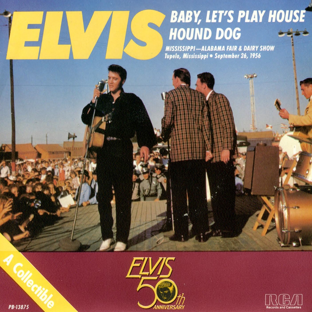 Baby, Let's Play House / Hound Dog (7 Inch Gold Vinyl) : Select-O-Hits, Inc.